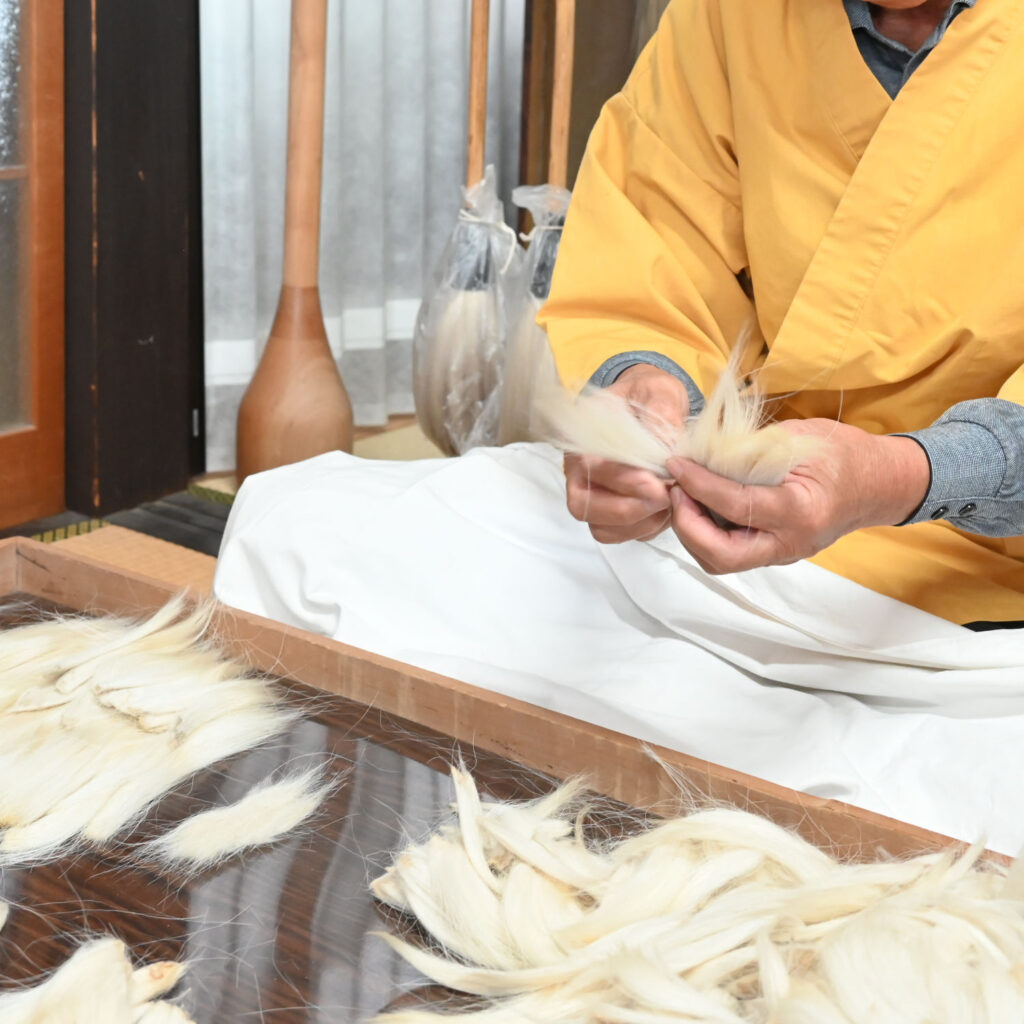 熊野筆(書筆)の作り方 - 熊野筆事業協同組合